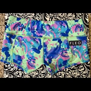 Fleo Low Rose Contour Booty CrossFit Shorts